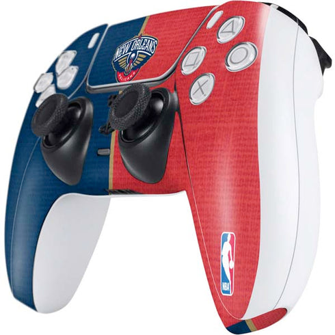 NBA New Orleans Pelicans Canvas PS5 Controller Skin