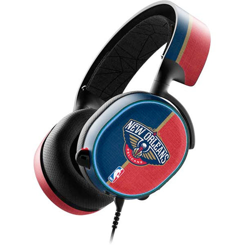 NBA New Orleans Pelicans Canvas SteelSeries Arctis 3 Skin