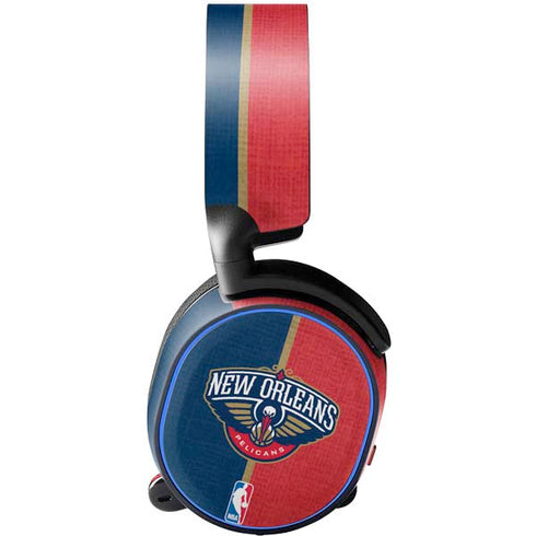 NBA New Orleans Pelicans Canvas SteelSeries Arctis 3 Skin