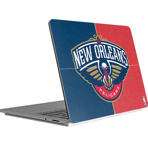 NBA New Orleans Pelicans Canvas Surface Laptop Studio Skin