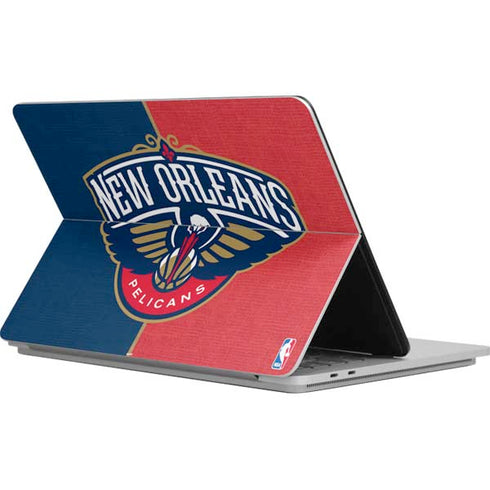 NBA New Orleans Pelicans Canvas Surface Laptop Studio Skin