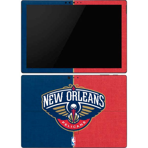 NBA New Orleans Pelicans Canvas Surface Pro 6 Skin