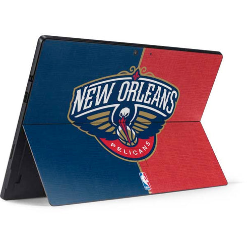 NBA New Orleans Pelicans Canvas Surface Pro 7 Skin