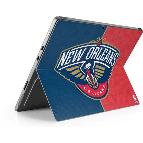 NBA New Orleans Pelicans Canvas Surface Pro 9 Skin