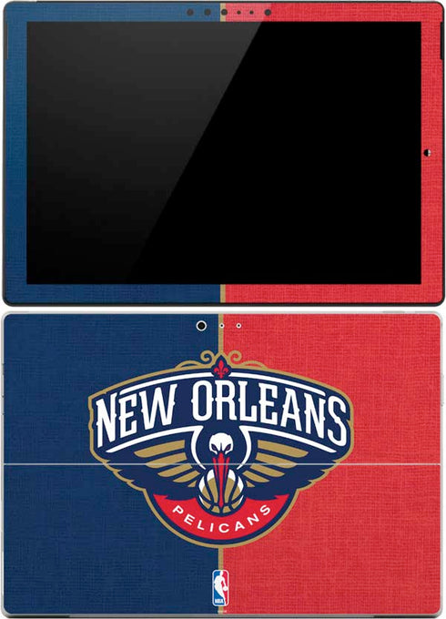 NBA New Orleans Pelicans Canvas Surface Pro (2017) Skin