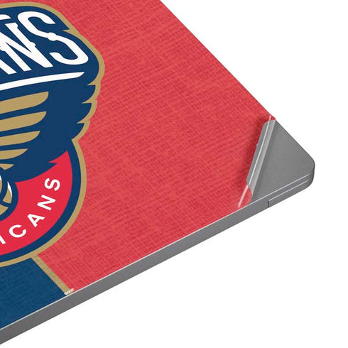 NBA New Orleans Pelicans Canvas Universal Laptop 17in (13.8 x 10in) Skin