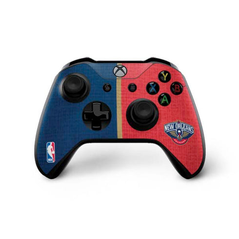 NBA New Orleans Pelicans Canvas Xbox One X Bundle Skin
