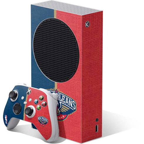 NBA New Orleans Pelicans Canvas Xbox Series S Bundle Skin