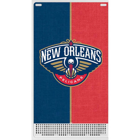 NBA New Orleans Pelicans Canvas Xbox Series S Bundle Skin
