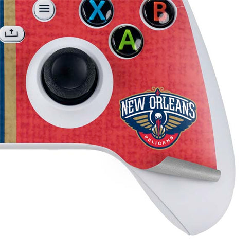 NBA New Orleans Pelicans Canvas Xbox Series S Controller Skin
