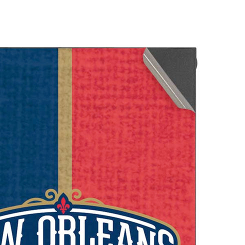 NBA New Orleans Pelicans Canvas Xbox Series X Console Skin