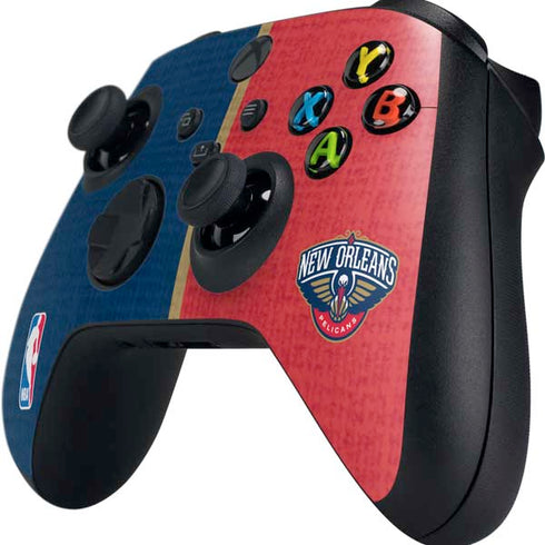 NBA New Orleans Pelicans Canvas Xbox Series X Controller Skin