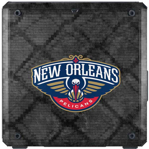 NBA New Orleans Pelicans Dark Rust Cooler Master MasterBox Q300L Mini Tower Skin