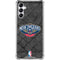 NBA New Orleans Pelicans Dark Rust Galaxy A14 5G Clear Case