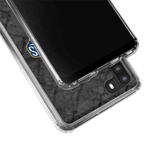 NBA New Orleans Pelicans Dark Rust Galaxy A21 Clear Case