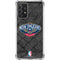 NBA New Orleans Pelicans Dark Rust Galaxy A72 5G Clear Case