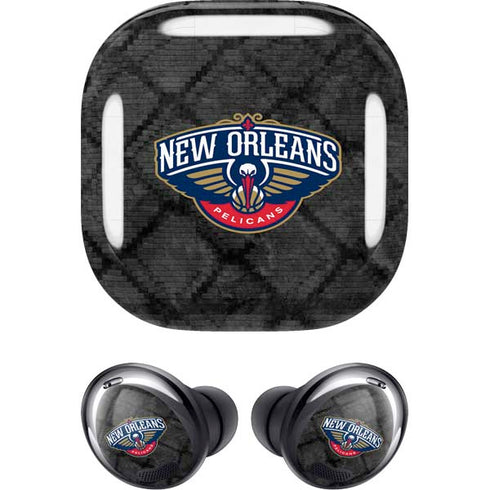 NBA New Orleans Pelicans Dark Rust Galaxy Buds Pro Skin