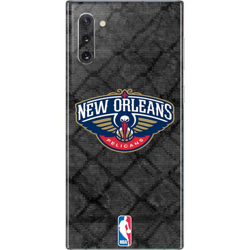 NBA New Orleans Pelicans Dark Rust Galaxy Note 10 Skin