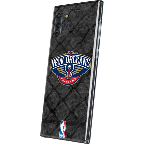 NBA New Orleans Pelicans Dark Rust Galaxy Note 10 Skin