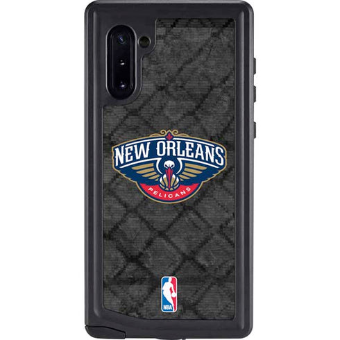 NBA New Orleans Pelicans Dark Rust Galaxy Note 10 Waterproof Case