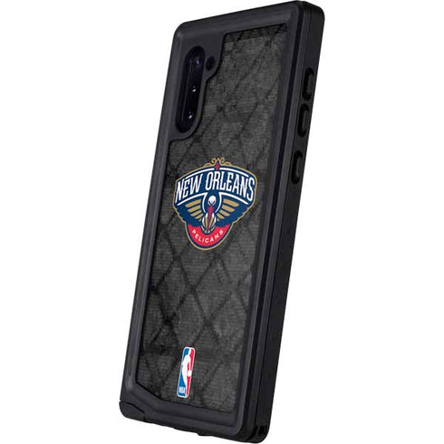 NBA New Orleans Pelicans Dark Rust Galaxy Note 10 Waterproof Case