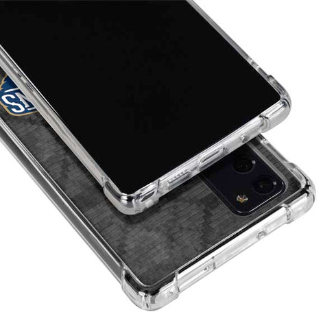 NBA New Orleans Pelicans Dark Rust Galaxy Note20 5G Clear Case