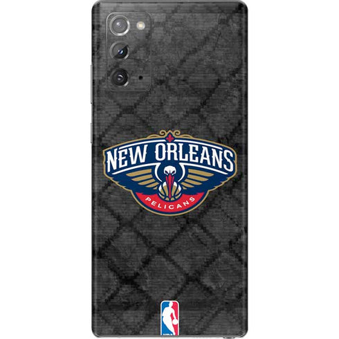 NBA New Orleans Pelicans Dark Rust Galaxy Note20 5G Skin