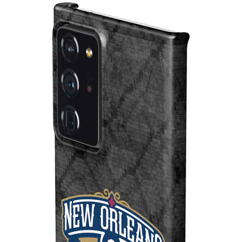NBA New Orleans Pelicans Dark Rust Galaxy Note20 Ultra 5G Lite Case
