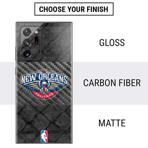 NBA New Orleans Pelicans Dark Rust Galaxy Note20 Ultra 5G Skin
