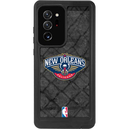NBA New Orleans Pelicans Dark Rust Galaxy Note20 Ultra 5G Waterproof Case