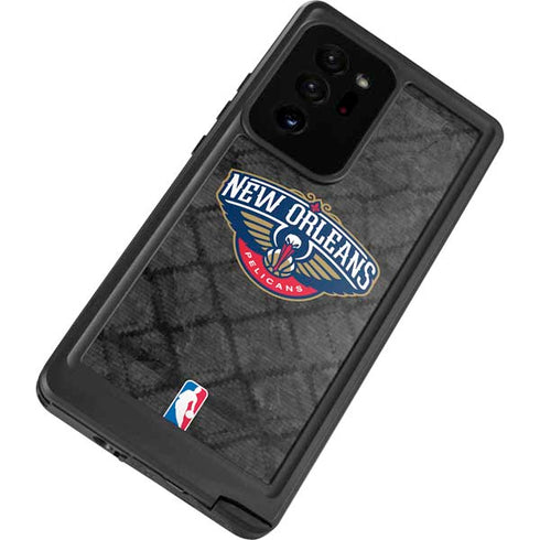 NBA New Orleans Pelicans Dark Rust Galaxy Note20 Ultra 5G Waterproof Case