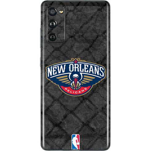 NBA New Orleans Pelicans Dark Rust Galaxy S20 Fan Edition Skin