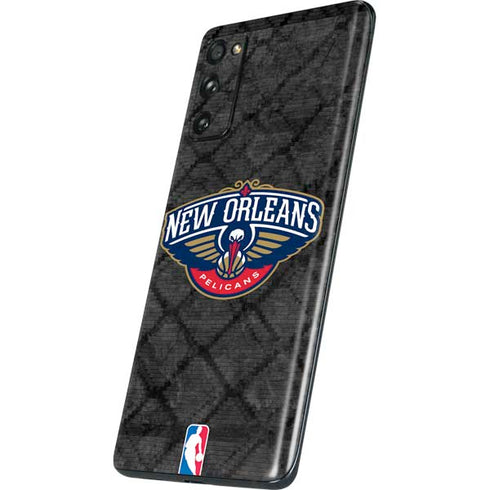 NBA New Orleans Pelicans Dark Rust Galaxy S20 Fan Edition Skin
