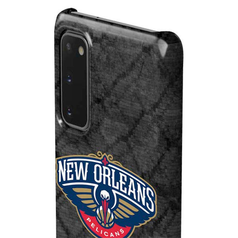 NBA New Orleans Pelicans Dark Rust Galaxy S20 Lite Case