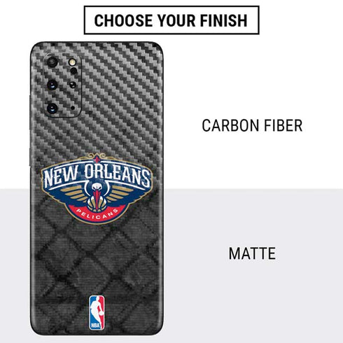 NBA New Orleans Pelicans Dark Rust Galaxy S20 Plus Skin
