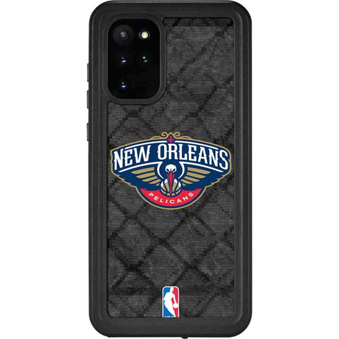NBA New Orleans Pelicans Dark Rust Galaxy S20 Plus Waterproof Case