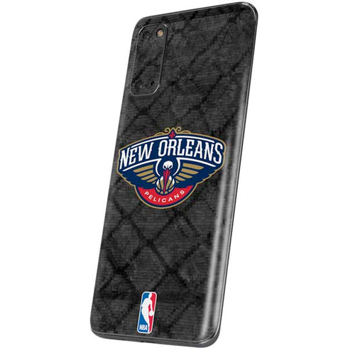 NBA New Orleans Pelicans Dark Rust Galaxy S20 Skin