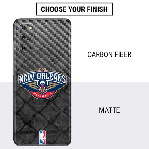 NBA New Orleans Pelicans Dark Rust Galaxy S20 Skin