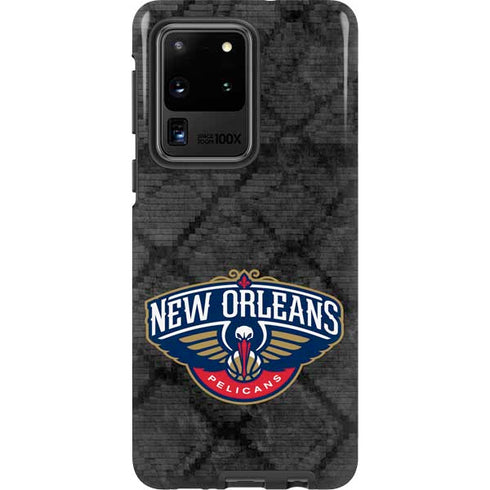 NBA New Orleans Pelicans Dark Rust Galaxy S20 Ultra 5G Pro Case