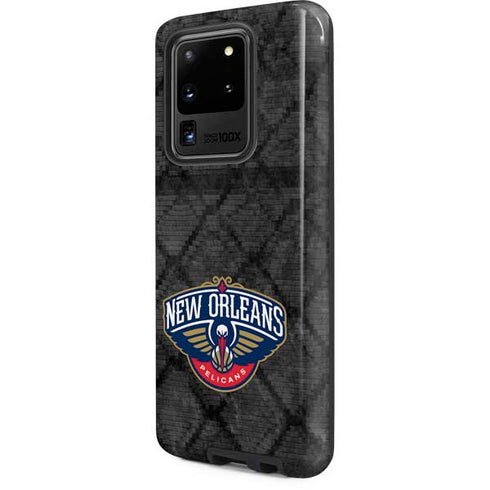 NBA New Orleans Pelicans Dark Rust Galaxy S20 Ultra 5G Pro Case