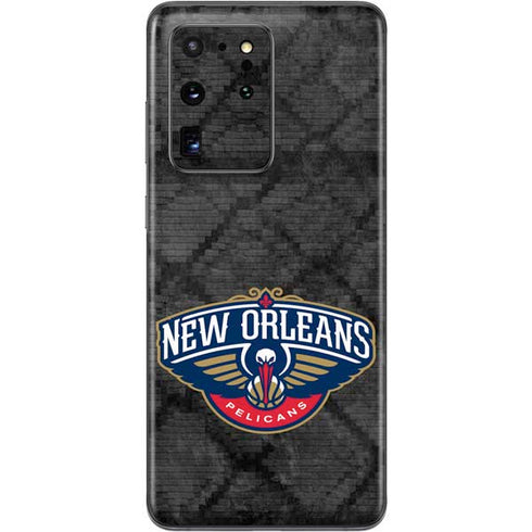 NBA New Orleans Pelicans Dark Rust Galaxy S20 Ultra 5G Skin
