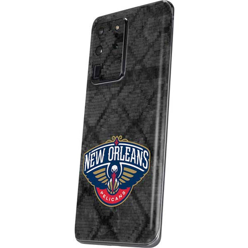 NBA New Orleans Pelicans Dark Rust Galaxy S20 Ultra 5G Skin