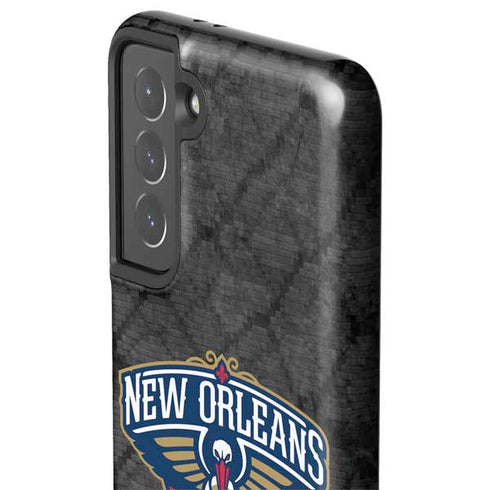 NBA New Orleans Pelicans Dark Rust Galaxy S21 5G Pro Case