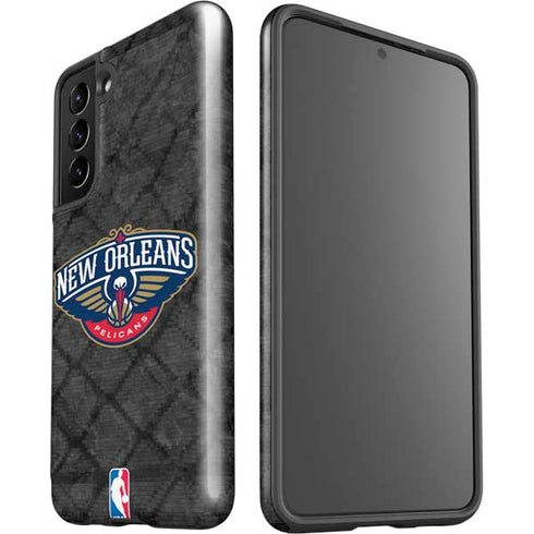 NBA New Orleans Pelicans Dark Rust Galaxy S21 5G Pro Case