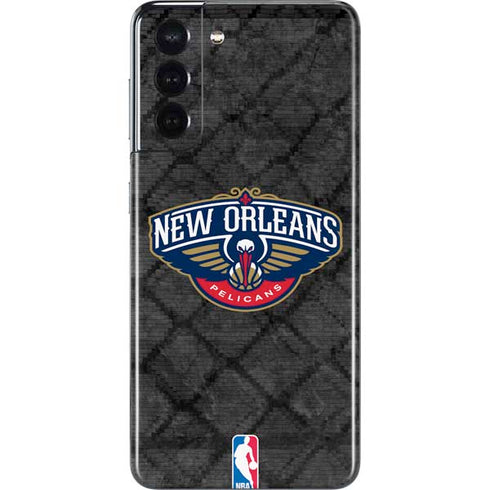 NBA New Orleans Pelicans Dark Rust Galaxy S21 5G Skin