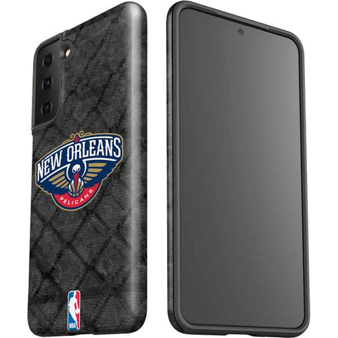 NBA New Orleans Pelicans Dark Rust Galaxy S21 FE Pro Case
