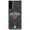 NBA New Orleans Pelicans Dark Rust Galaxy S21 Plus 5G Clear Case