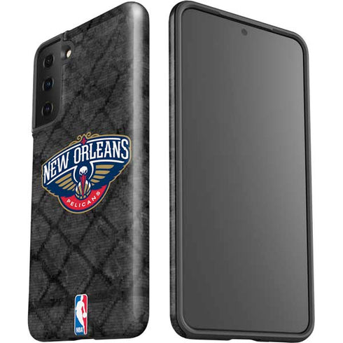 NBA New Orleans Pelicans Dark Rust Galaxy S21 Plus 5G Pro Case