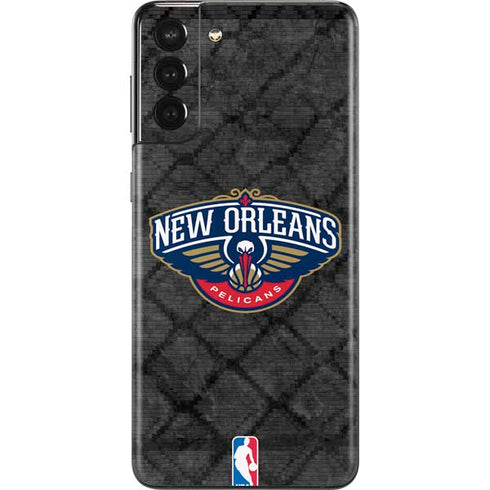 NBA New Orleans Pelicans Dark Rust Galaxy S21 Plus 5G Skin