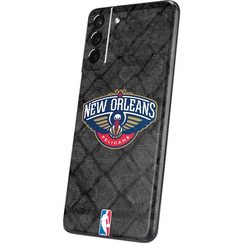 NBA New Orleans Pelicans Dark Rust Galaxy S21 Plus 5G Skin